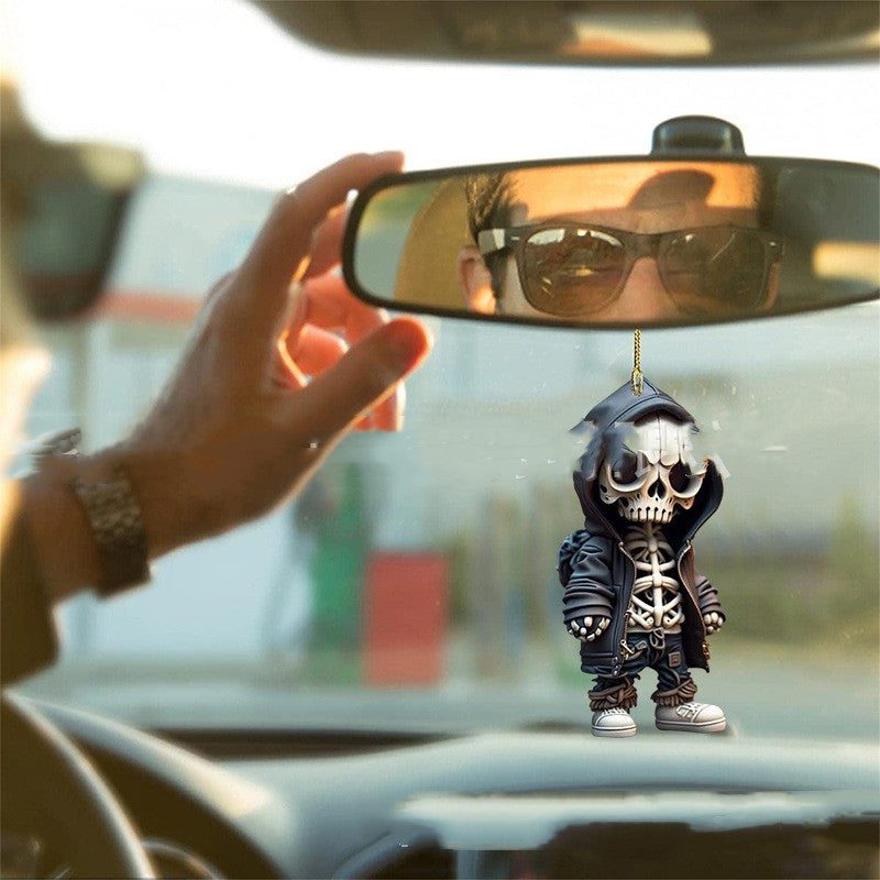 Cool Skull Car Hanging Ornament — 7 Designs
