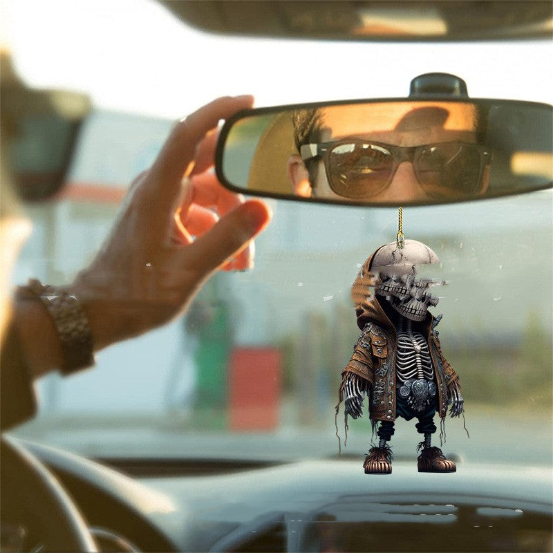 Cool Skull Car Hanging Ornament — 7 Designs