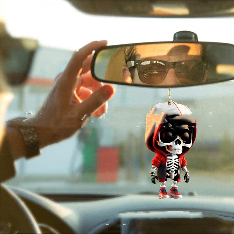 Cool Skull Car Hanging Ornament — 7 Designs