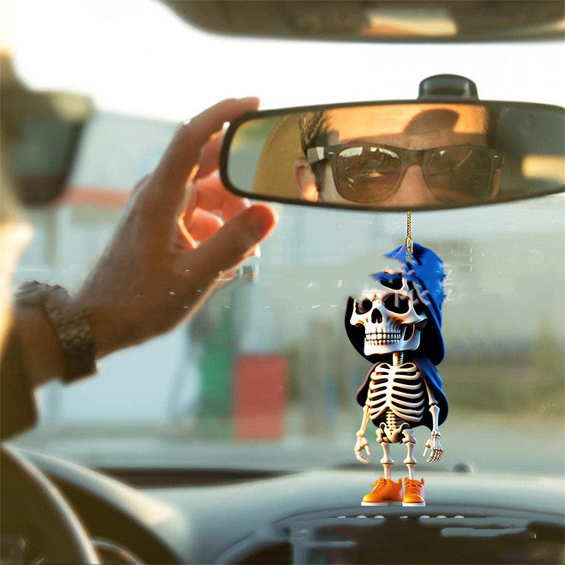 Cool Skull Car Hanging Ornament — 7 Designs
