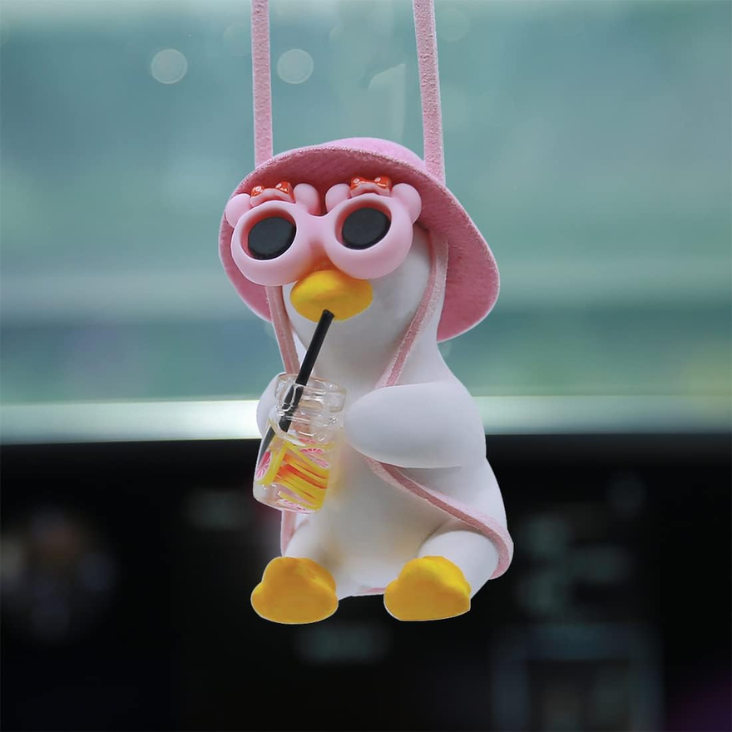 Cool Swinging Duck — Car Hanging Ornament