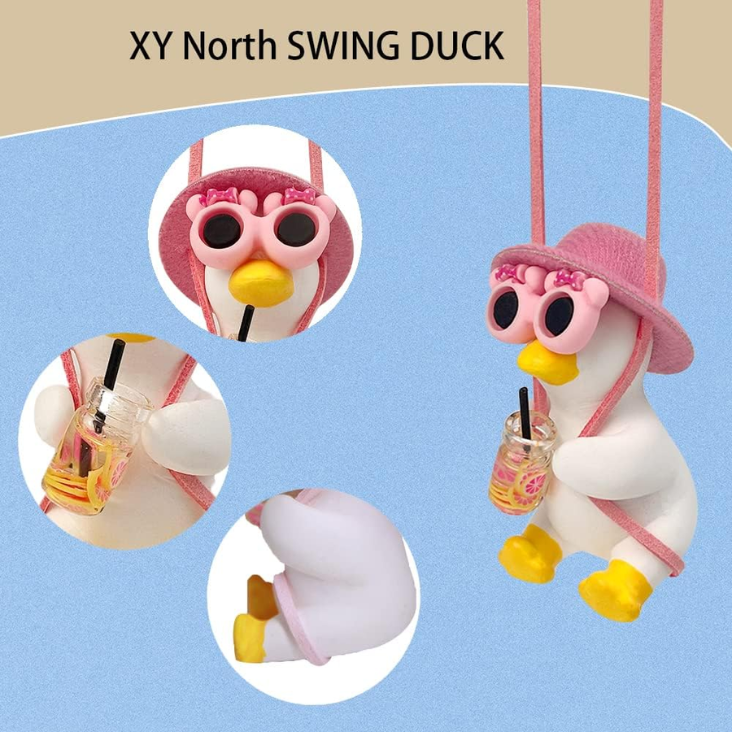 Cool Swinging Duck — Car Hanging Ornament