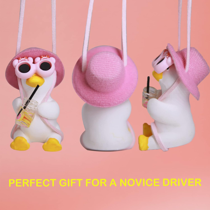 Cool Swinging Duck — Car Hanging Ornament