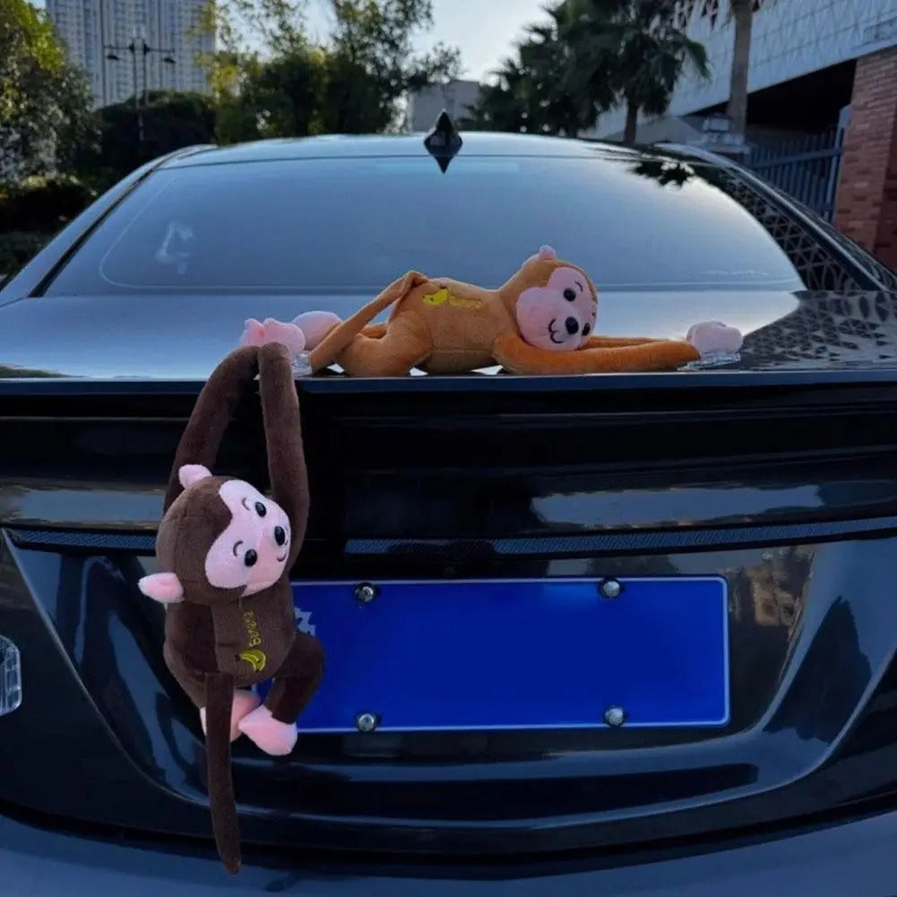 Creative Car Mounted Monkey Ornament