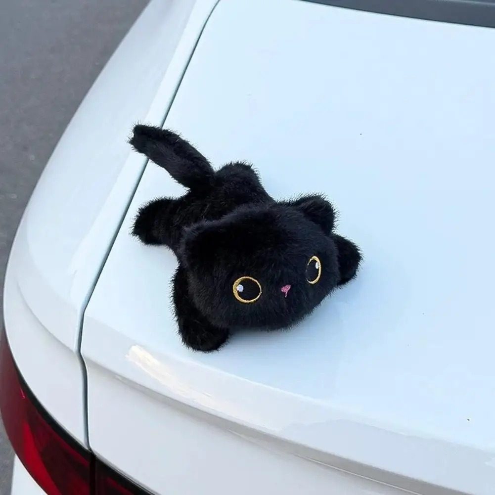 Magnetic Car Plush Buddy — 8 Animal Designs
